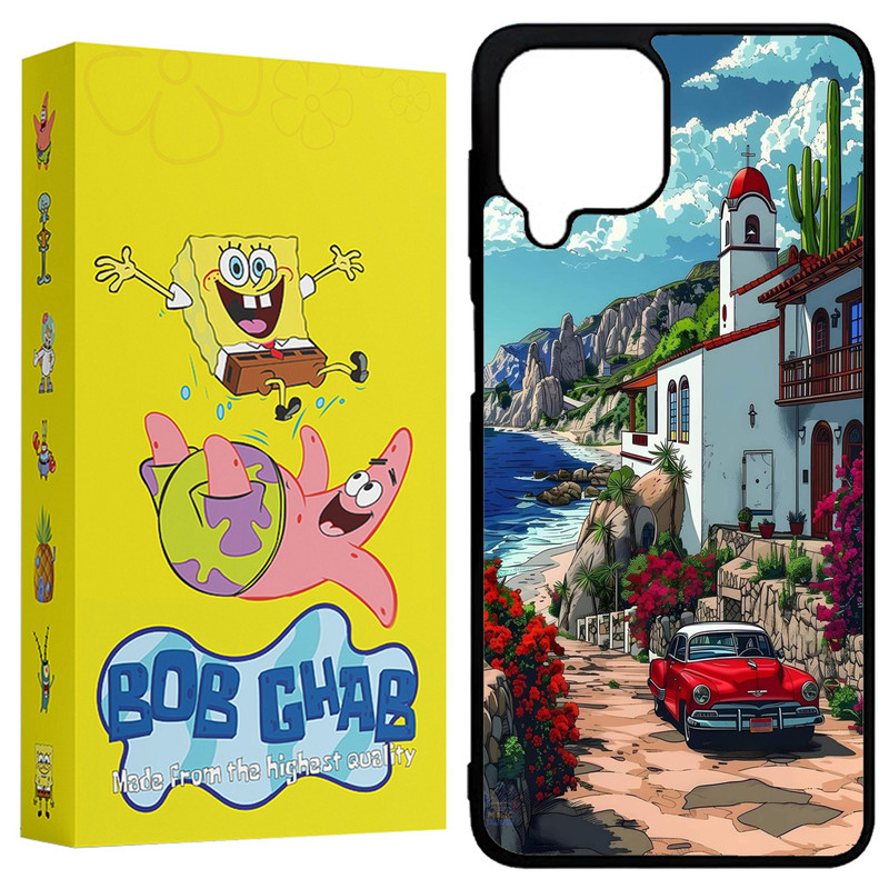 کاور باب قاب طرح ماشین مدل BCPA224 مناسب برای گوشی موبایل سامسونگ Galaxy A22 4G / M22 4G / M32 4G