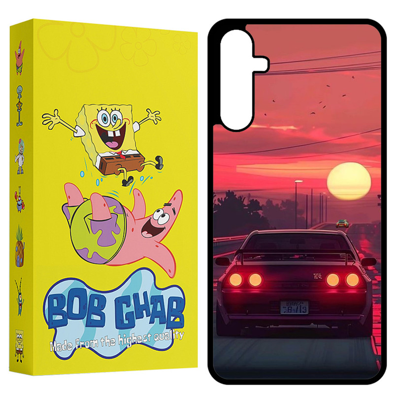 کاور باب قاب طرح ماشین مدل BCPA24 مناسب برای گوشی موبایل سامسونگ Galaxy A24 4G