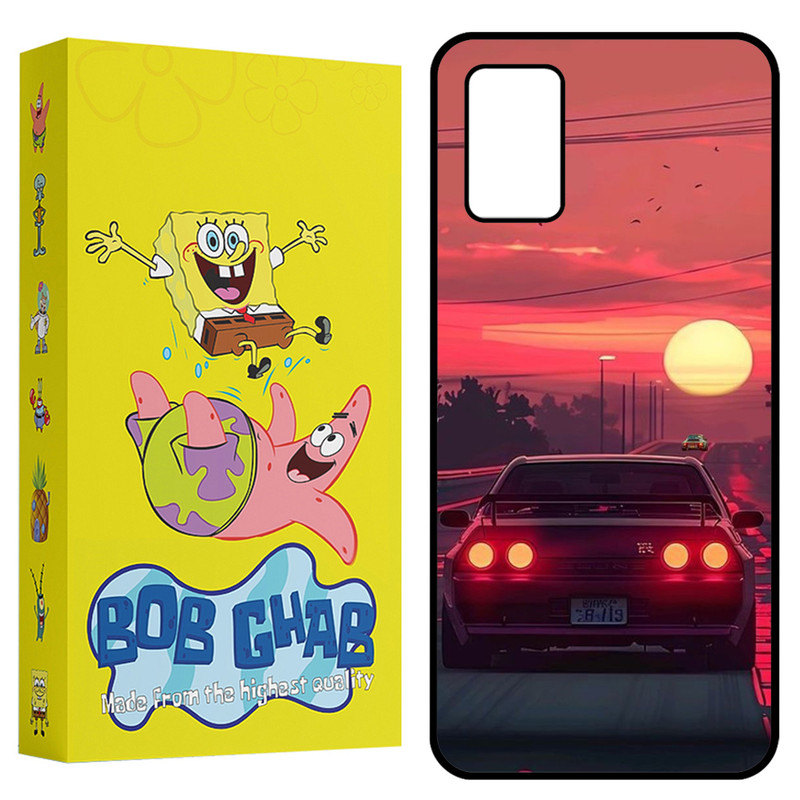 کاور باب قاب طرح ماشین مدل BCPA03S مناسب برای گوشی موبایل سامسونگ Galaxy A02s / M02s / A03s / F02s