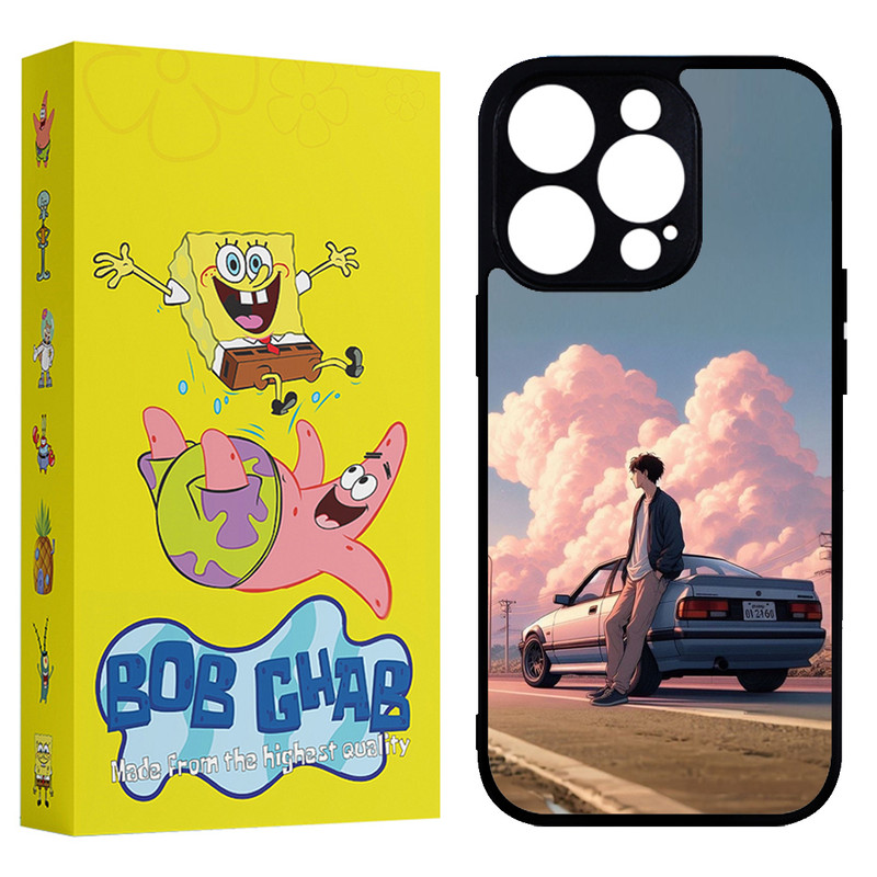 کاور باب قاب طرح ماشین مدل BCP14P مناسب برای گوشی موبایل اپل iPhone 14 Pro