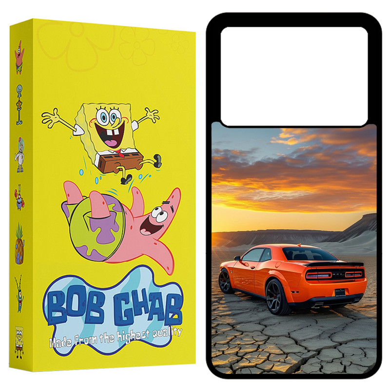 کاور باب قاب طرح ماشین مدل BCPX6P مناسب برای گوشی موبایل شیائومی Poco X6 Pro 5G / Redmi K70E