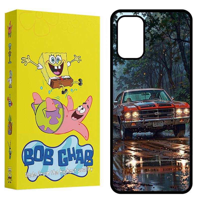 کاور باب قاب طرح ماشین مدل CPA32B مناسب برای گوشی موبایل سامسونگ Galaxy A32 4G