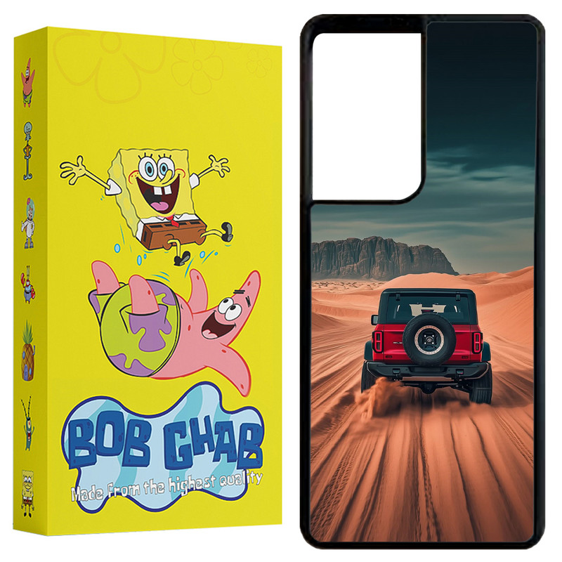 کاور باب قاب طرح ماشین مدل BCPS21U مناسب برای گوشی موبایل سامسونگ Galaxy S21 Ultra 5G