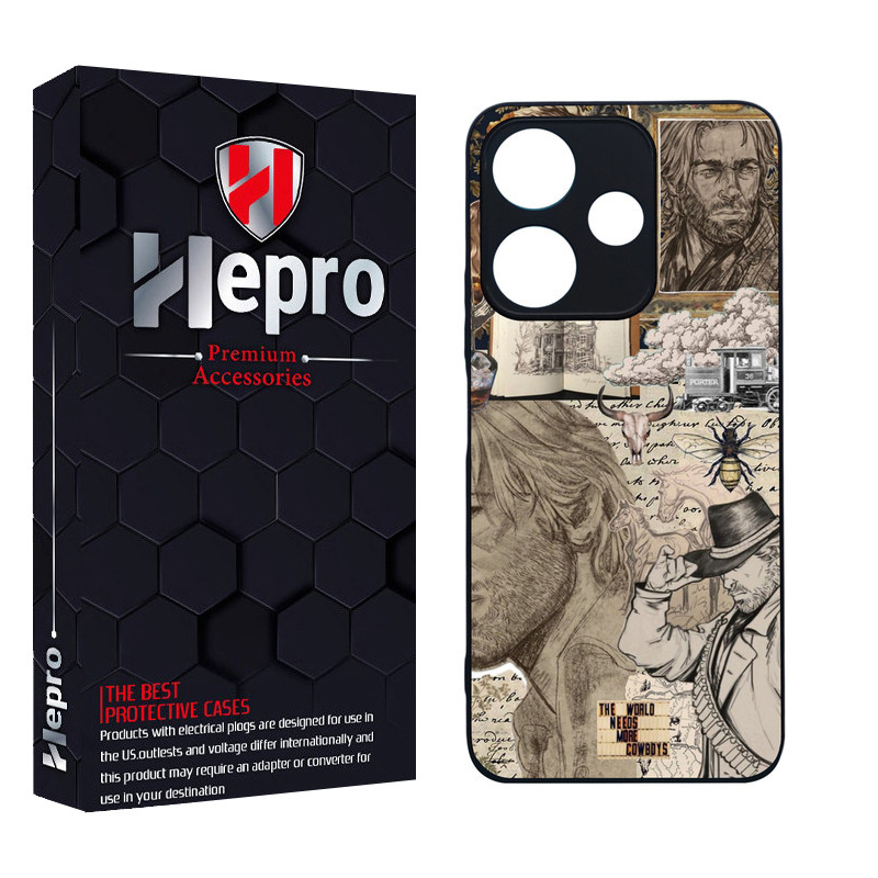 کاور هپرو طرح فانتزی مدل TPU مناسب برای گوشی موبایل شیائومی Redmi 13 4G / Redmi 13 5G