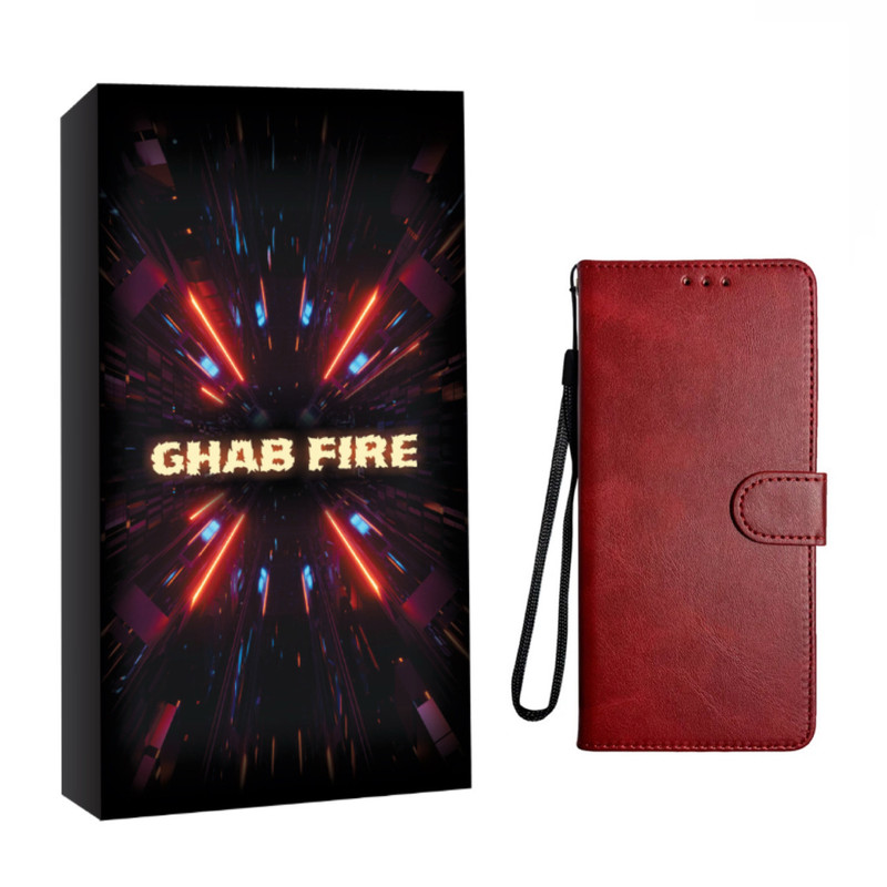 کیف کلاسوری قاب فایر مدل K-IFPRO مناسب برای گوشی موبایل سامسونگ GALAXY S21 FE به همراه بند آویز