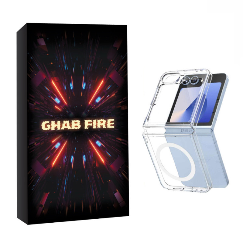 کاور قاب فایر مدل MAGCLEAR مناسب برای گوشی موبایل سامسونگ GALAXY Z FILIP 5