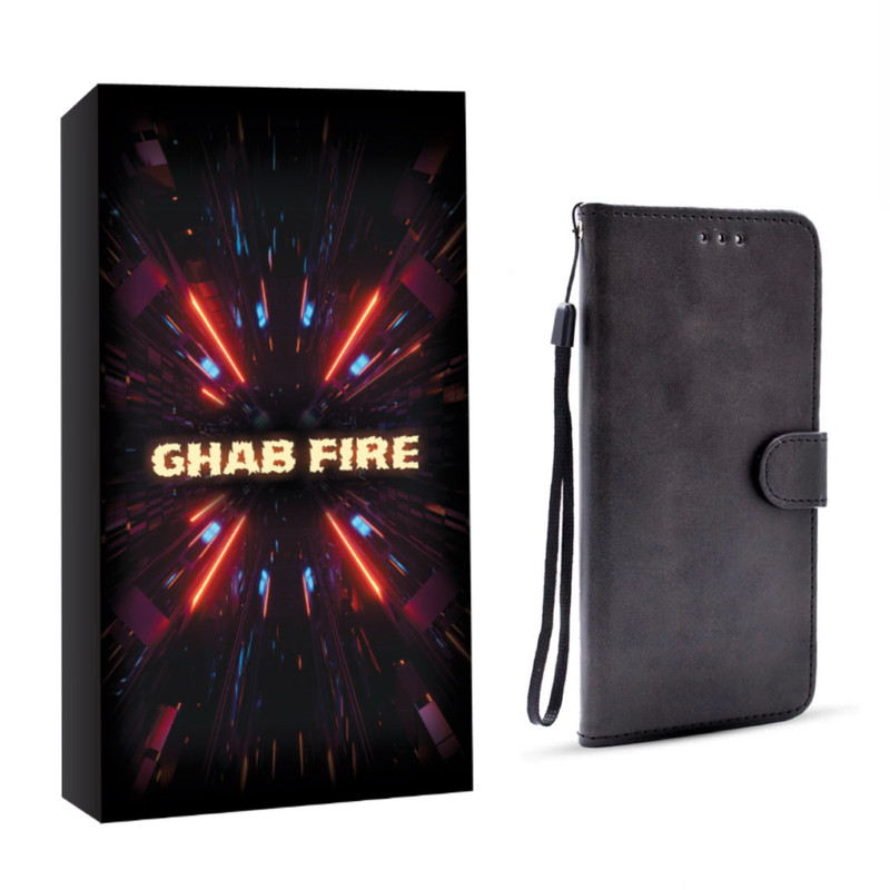 کیف کلاسوری قاب فایر مدل K-IFCHARM مناسب برای گوشی موبایل سامسونگ GALAXY A10S به همراه بند آویز