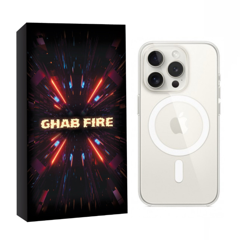 کاور قاب فایر مدل MAGSAFE مناسب برای گوشی موبایل اپل IPHONE 15 PRO