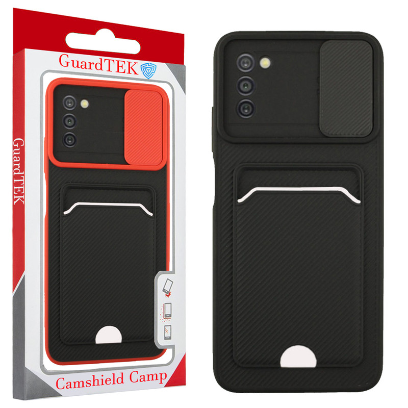 کاور گاردتک مدل Camshield Carbon مناسب برای گوشی موبایل سامسونگ Galaxy A03s