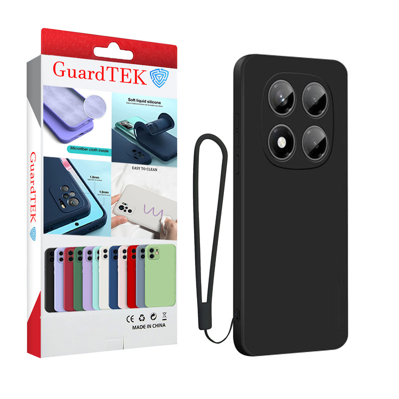 کاور گاردتک آساک مدل Silicamp Strap مناسب برای گوشی موبایل شیائومی Redmi Note 14 Pro 5G به همراه بند