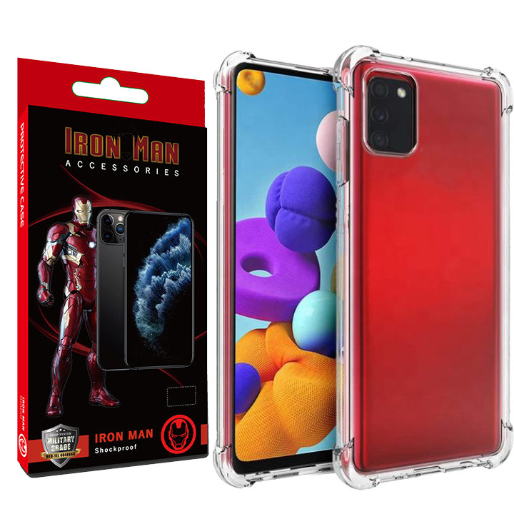 کاور آیرون من مدل COLORLESS مناسب برای گوشی موبایل سامسونگ Galaxy A03s