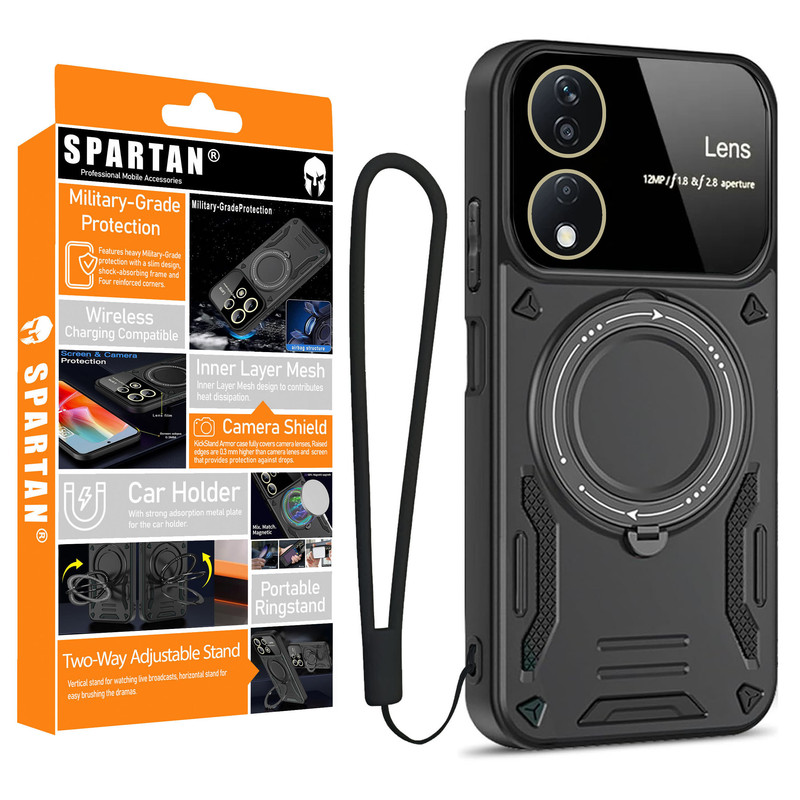 کاور اسپارتان مدل Hybrid Armor Strap مناسب برای گوشی موبایل آنر X7B به همراه بند