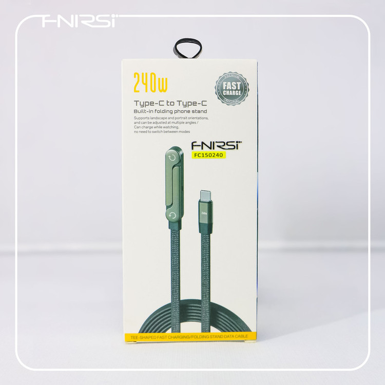 کابل USB-C فنیرسی مدل FC150240 Gaming استندی طول 1.5 متر