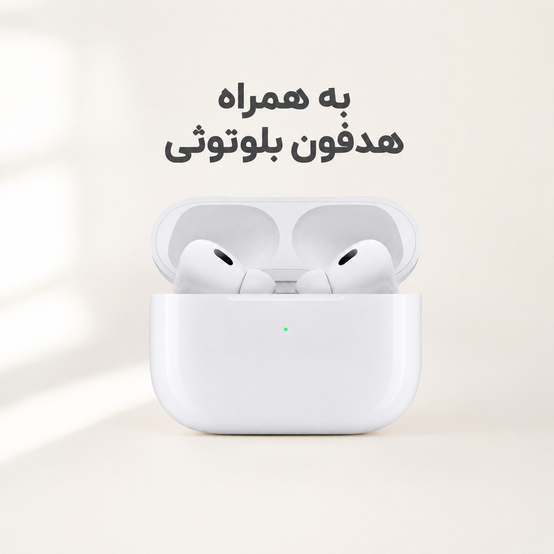 ساعت هوشمند 46 میلی متری واچ ایکس مدل 7in1 با بند سیلیکونی به همراه هدفون بلوتوثی