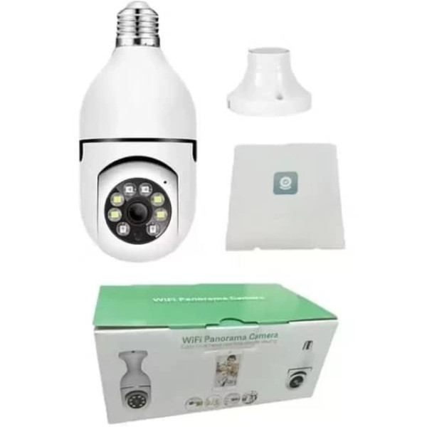 دوربین مداربسته تحت شبکه بیسیم لامپی 2 مگاپیکسل مدل YsxLite با چرخش 360 درجه افقی و 90 درجه عمودی، قابلیت دید در شب تا 20 متر، مکالمه دو طرفه، ضبط صدا، اتصال به گوشی و مقاوم در برابر آب