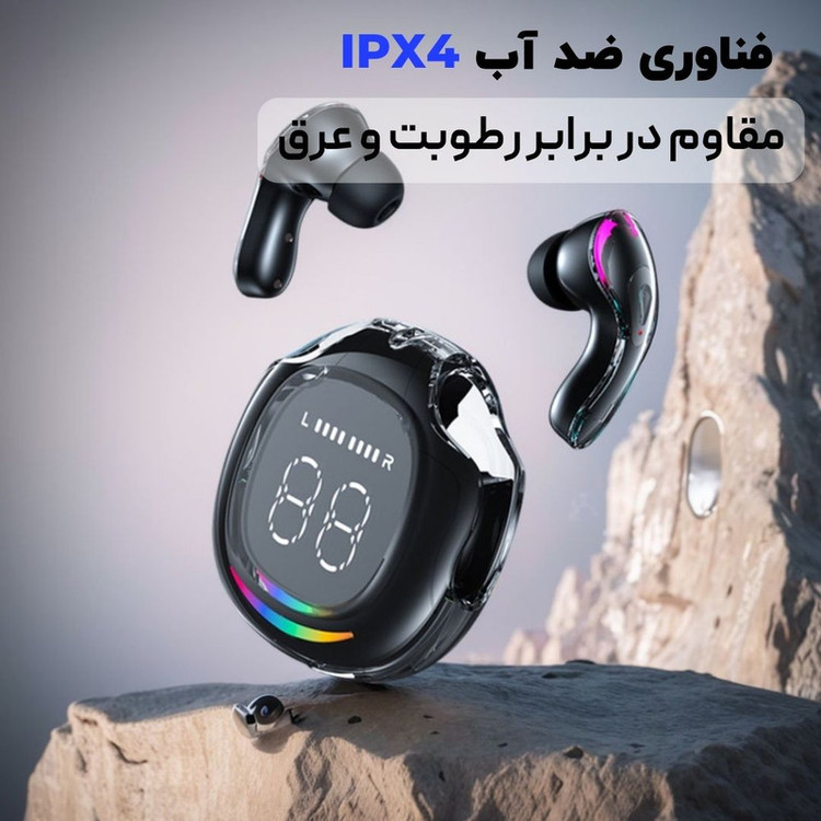 هدفون بلوتوثی مدل RC-TWS V5.4