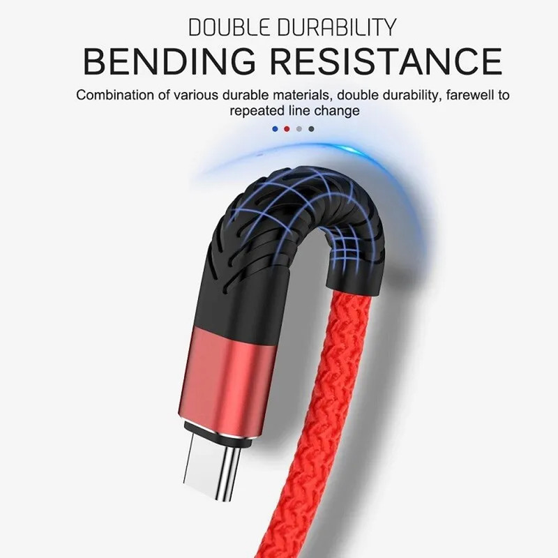 کابل شارژ USB به USB-C آروین مدل CA-01V طول 1 متر