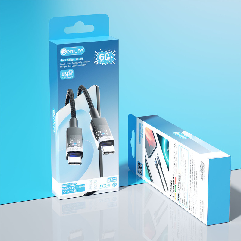 کابل USB-C بنیوس مدل BE-CA09 طول 1متر
