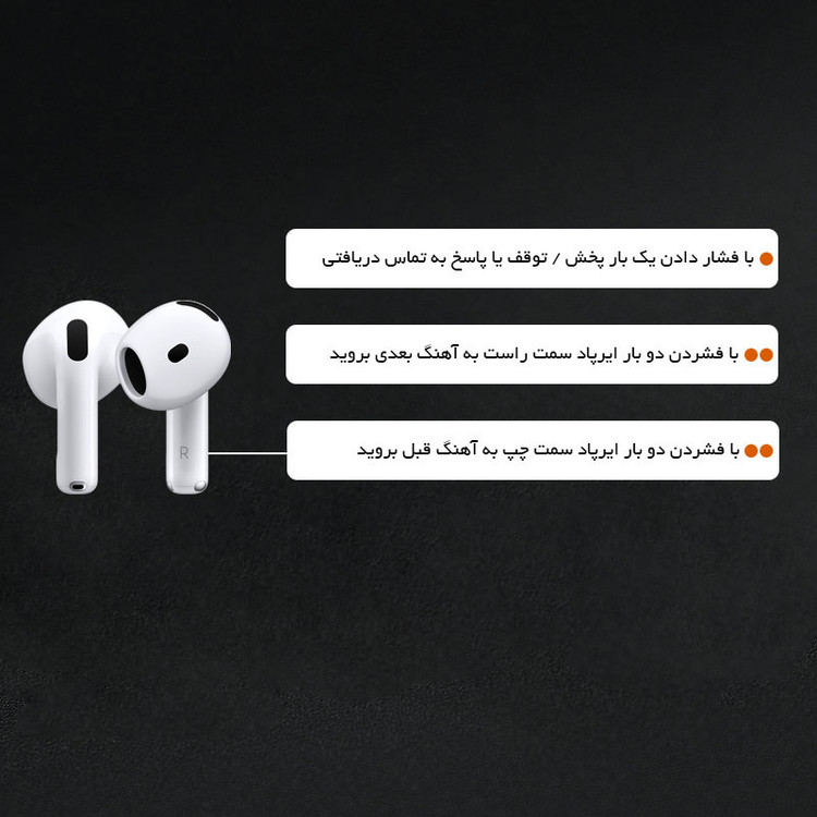 هدفون بلوتوثی وونک مدل True 4