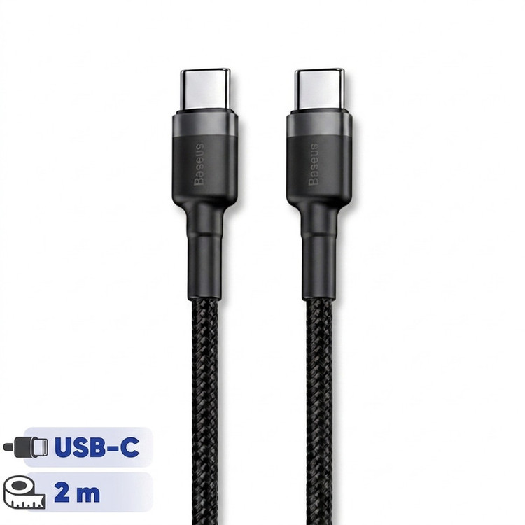 کابل USB-C باسئوس مدل CATKLF-HG1 طول 2 متر