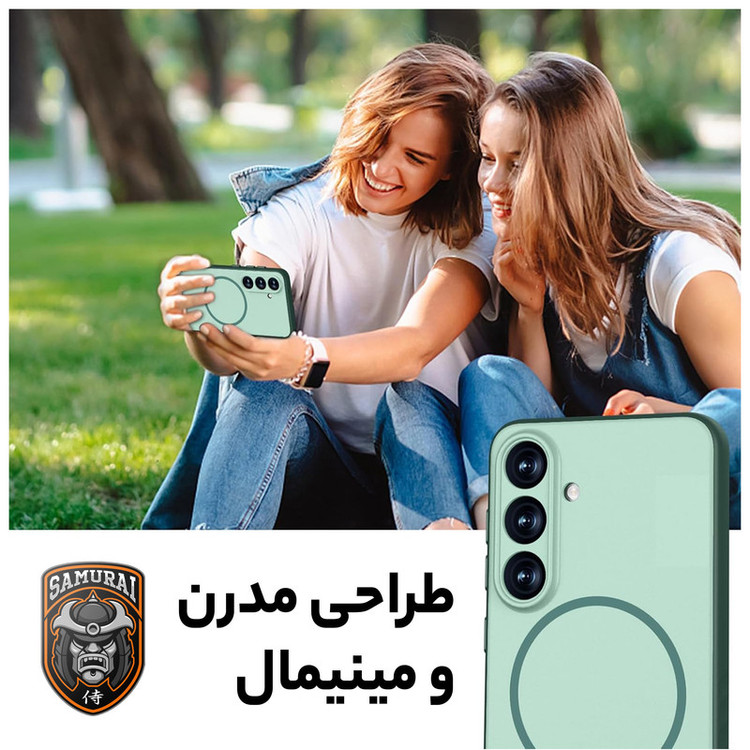 کاور سامورایی مدل Lawa مناسب برای گوشی موبایل سامسونگ Galaxy S25 FE