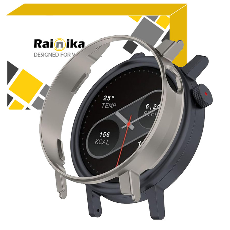 کاور رینیکا مدل Case CMF Pro2 مناسب برای ساعت هوشمند 45 میلی متری ناتینگ مدل Nothing CMF Watch Pro 2