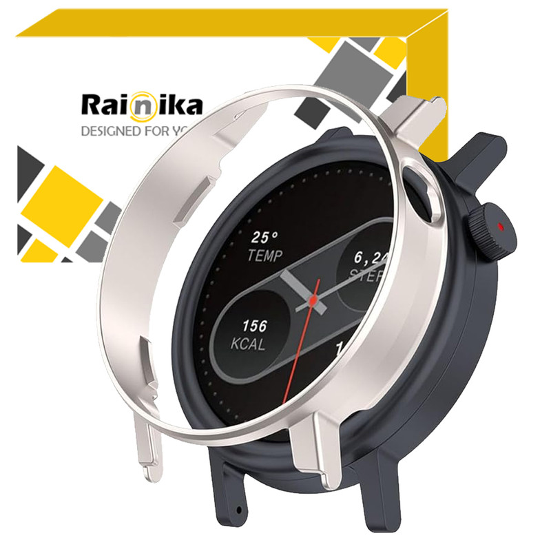کاور رینیکا مدل Case CMF Pro2 مناسب برای ساعت هوشمند 45 میلی متری ناتینگ مدل Nothing CMF Watch Pro 2