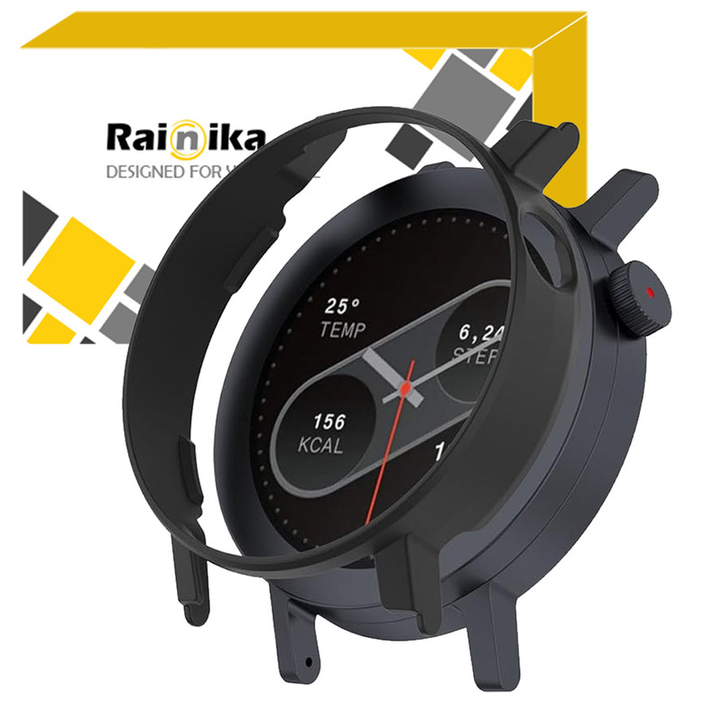 کاور رینیکا مدل Case CMF Pro2 مناسب برای ساعت هوشمند 45 میلی متری ناتینگ مدل Nothing CMF Watch Pro 2