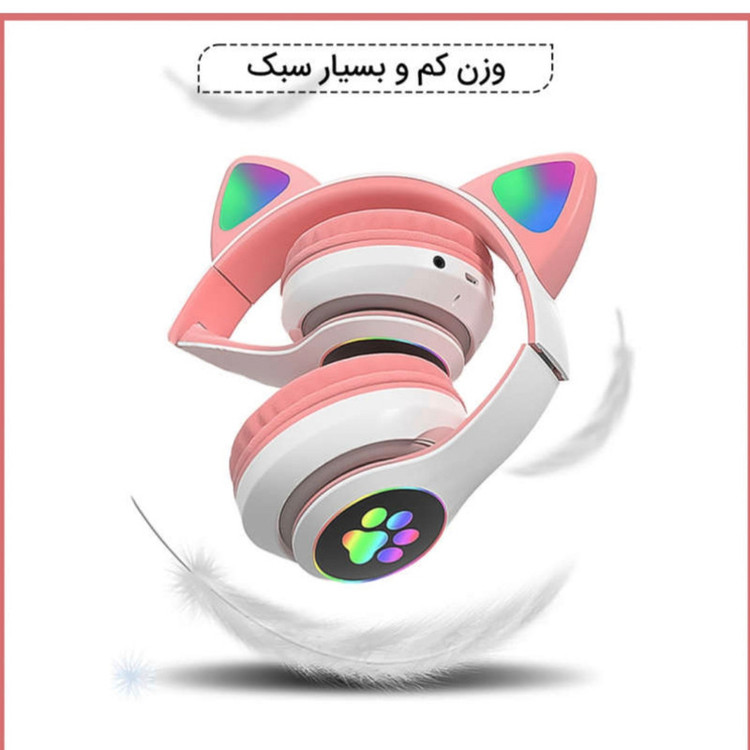 هدفون بلوتوثی طرح فانتزی Cat مدل STN-28 کد01