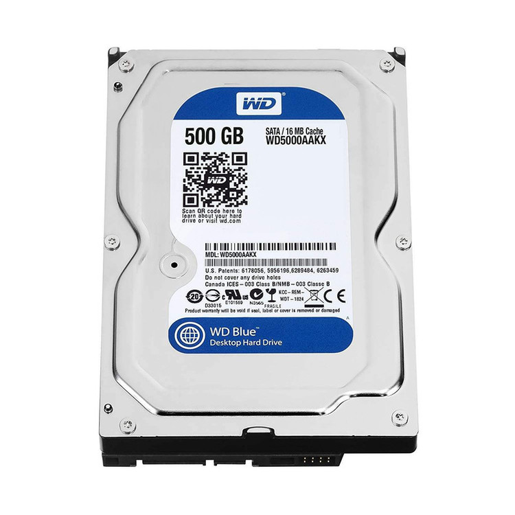 هارددیسک اینترنال وسترن دیجیتال مدل Blue WD5000AZLX ظرفیت 500 گیگابایت