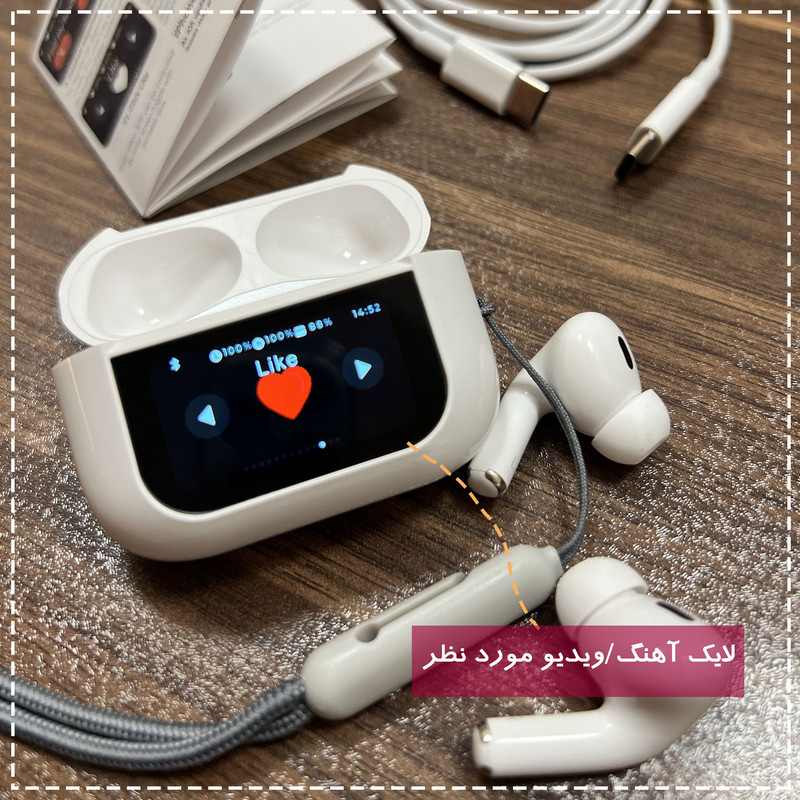 هندزفری بلوتوثی مدل AirPods Touch Noice Cancelling