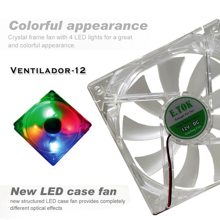 فن کیس ایتوک مدل 12-Ventilador
