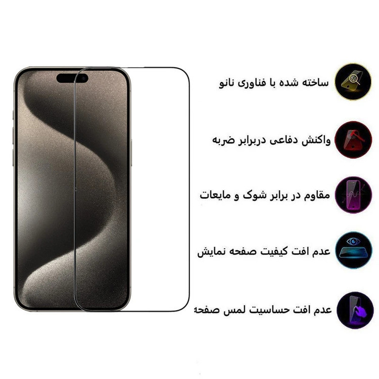 محافظ صفحه نمایش ال کا جی مدل Full مناسب برای گوشی موبایل سامسونگ Galaxy A26 بسته 2 عددی
