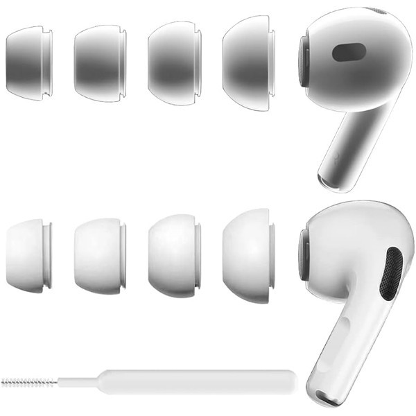 سری سیلیکونی هندزفری مدل Silicone مناسب برای ایرپاد پرو/پرو2 بسته 6 عددی