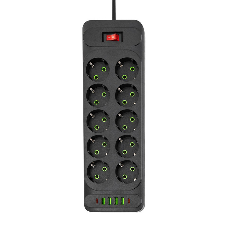 چندراهی برق پاورسوکت مدل F35U-Type-C
