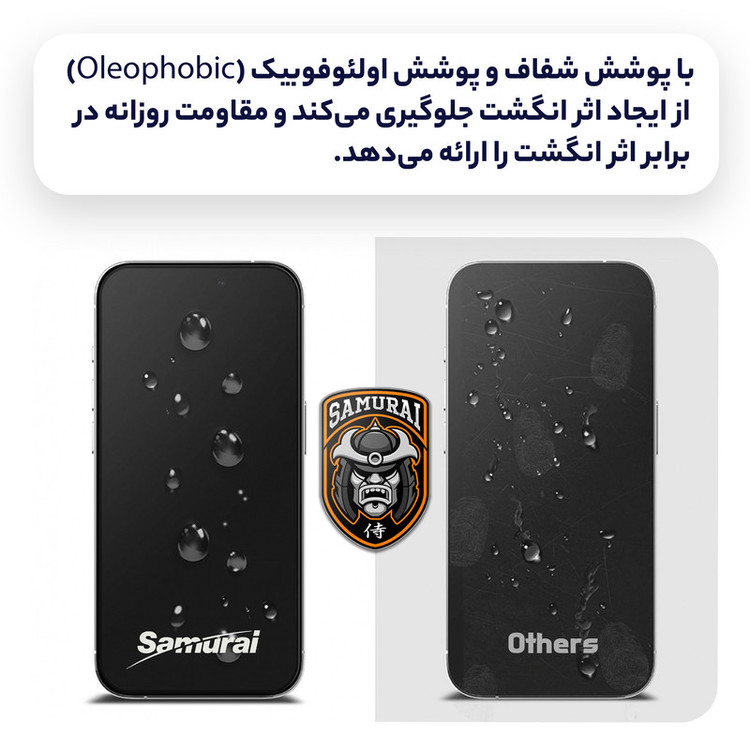 محافظ صفحه نمایش سامورایی مدل Invisiglass مناسب برای گوشی موبایل سامسونگ Galaxy S24 FE