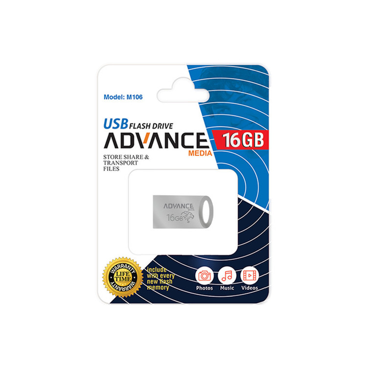 فلش مموری ادونس مدل M-106 ظرفیت 16 گیگابایت با رابط USB