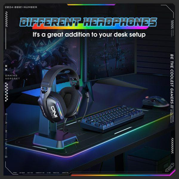 هدست گیمینگ اونیکوما مدل X12 RGB