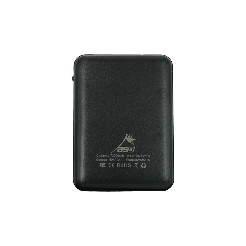 پاوربانک 10 وات ای اس دی مدل SOSO ظرفیت 7200 میلیآمپرساعت