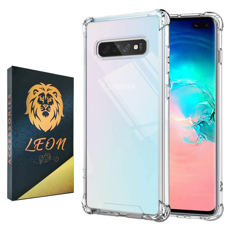 کاور لئون مدل shiny مناسب برای گوشی موبایل سامسونگ Galaxy S10 Plus
