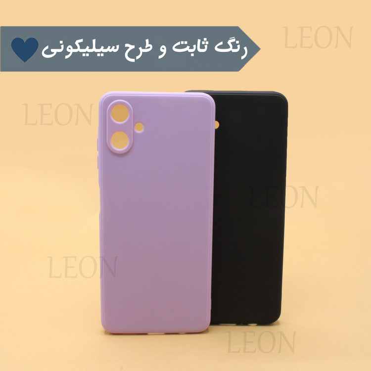کاور لئون مدل silick مناسب برای گوشی موبایل سامسونگ Galaxy A56