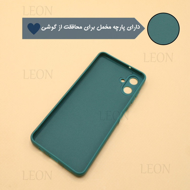 کاور لئون مدل silick مناسب برای گوشی موبایل سامسونگ Galaxy A56