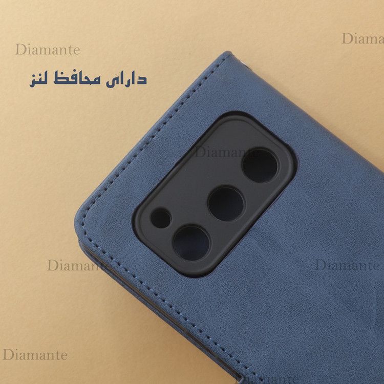 کیف کلاسوری دیامانته مدل Daria2 Navy مناسب برای گوشی موبایل داریا Bond 5G