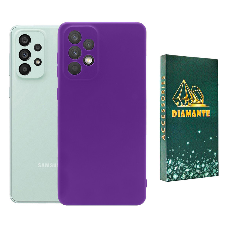 کاور دیامانته مدل sili_77 Gn مناسب برای گوشی موبایل سامسونگ Galaxy A53