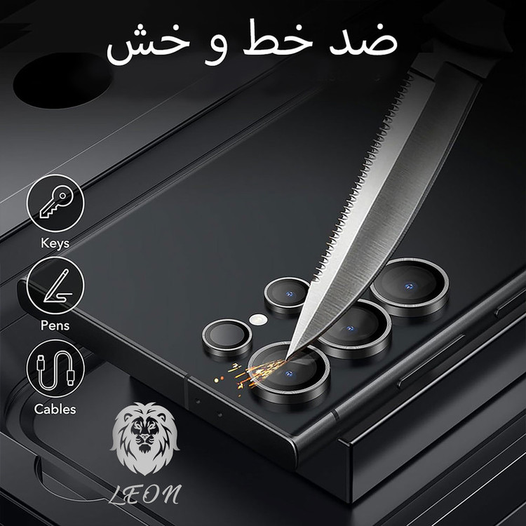 محافظ لنز دوربین فلزی لئون مدل Lenzo Yo مناسب برای گوشی موبایل شیائومی Redmi 15