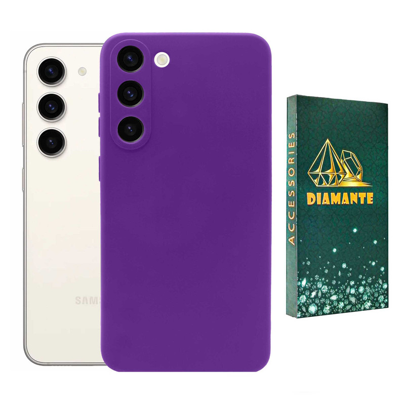کاور دیامانته مدل sili_77 Gn مناسب برای گوشی موبایل سامسونگ Galaxy S23 Plus