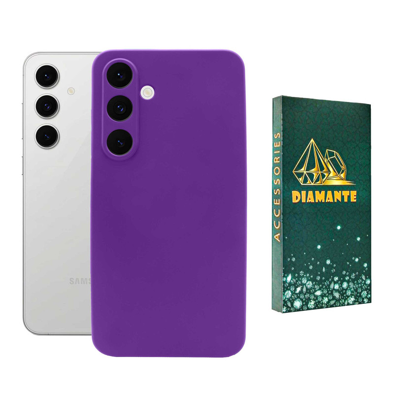 کاور دیامانته مدل sili_77 Gn مناسب برای گوشی موبایل سامسونگ Galaxy S24