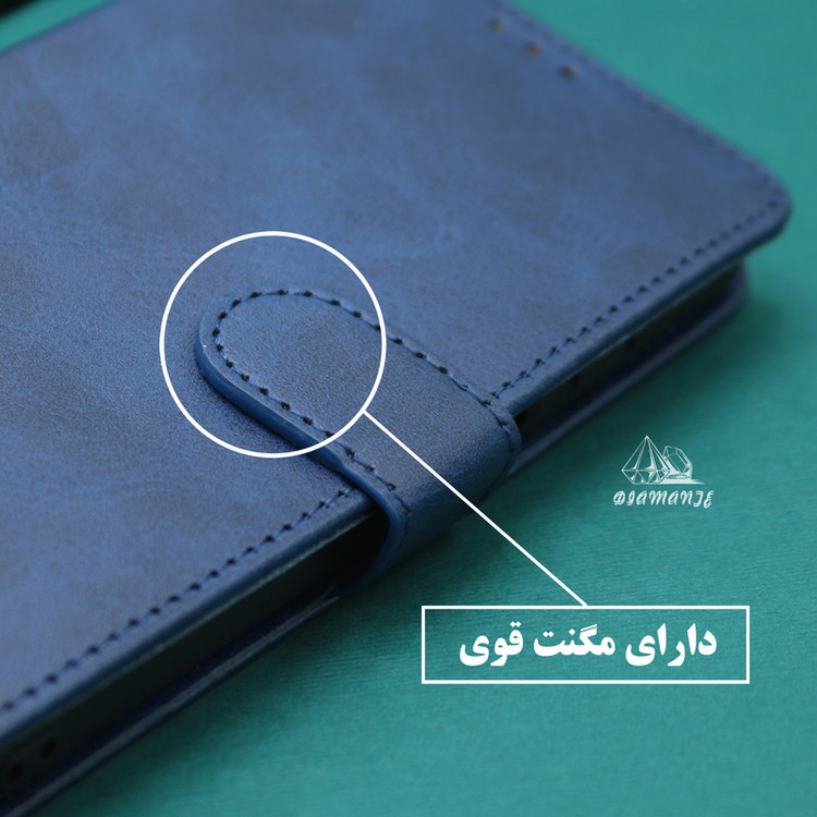 کیف کلاسوری دیامانته مدل Mortand Bk مناسب برای گوشی موبایل شیائومی Redmi Note 13 Pro 4G