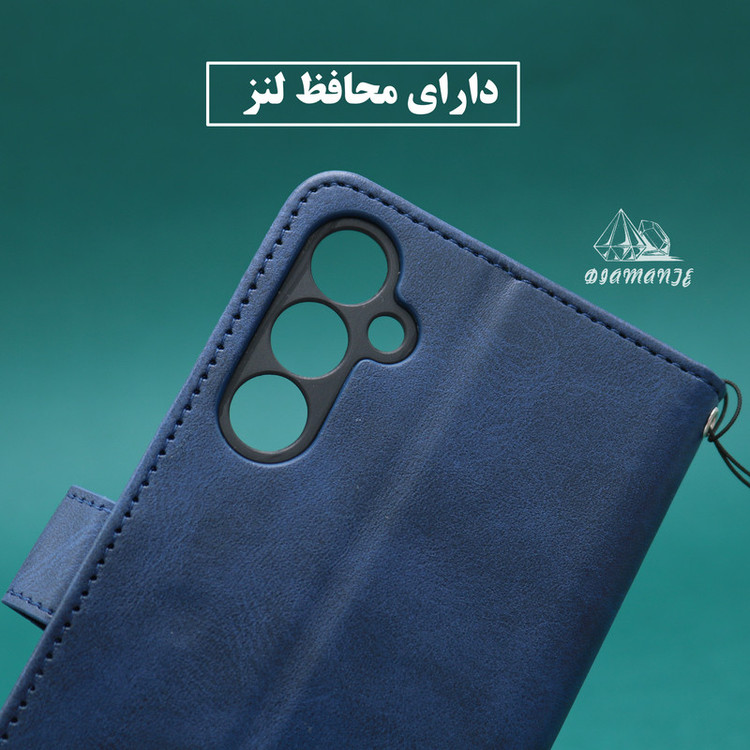 کیف کلاسوری دیامانته مدل Mortand Bk مناسب برای گوشی موبایل شیائومی Redmi Note 13 Pro 4G