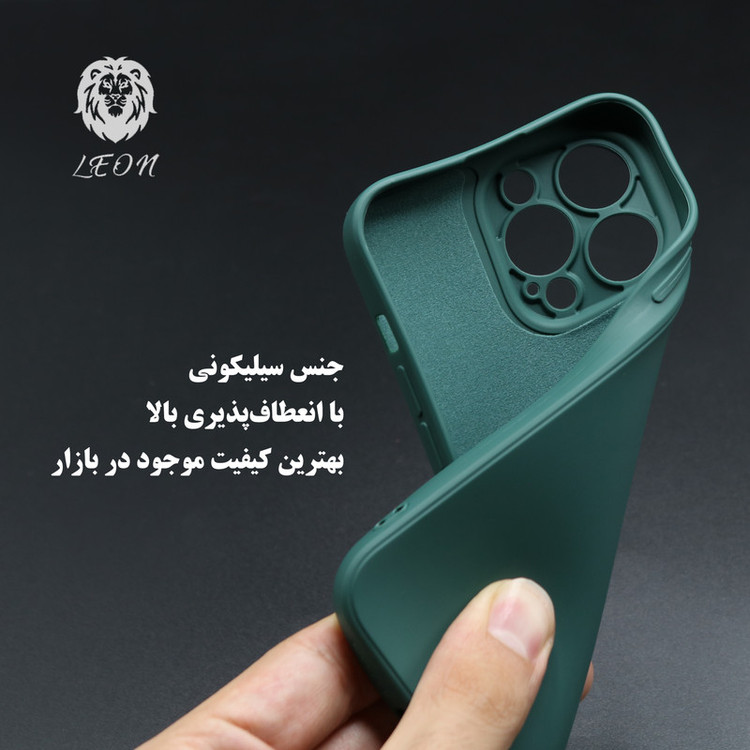 کاور لئون مدل silick مناسب برای گوشی موبایل اپل iPhone 8 Plus